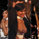 Illustration for article titled Boobs, Shoulders, Sequins Rihanna at the AmfAR Gala in L.A.